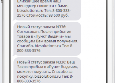 SMSBiz - SMS для магазина или портала (10 лет опыта)